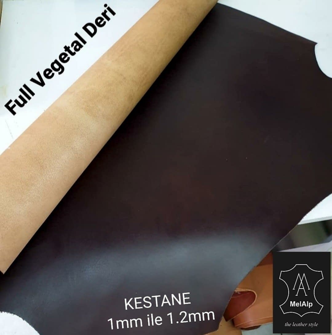 Full Vegetal Deri Kestane 1.2mm ve 2mm