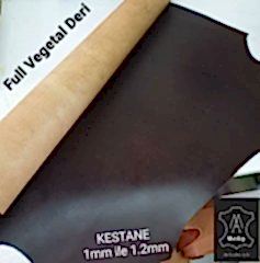 Full Vegetal Deri Kestane 1.2mm ve 2mm