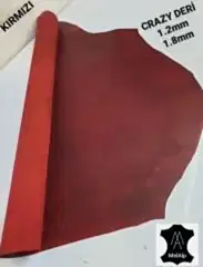 Crazy Deri Kırmızı