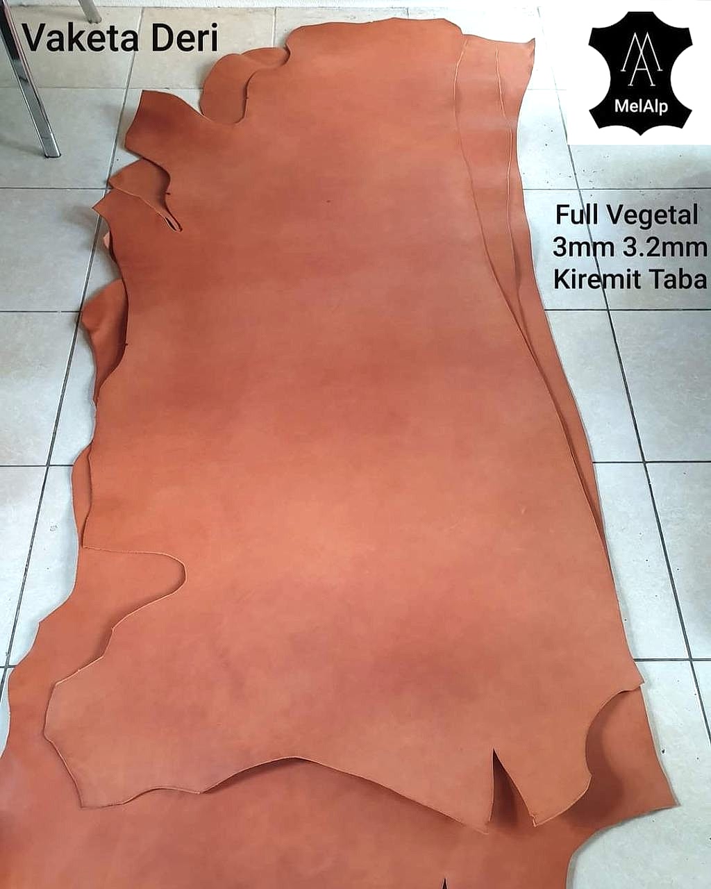 Full Vegetal Deri Taba 2,4mm ve 3.2mm