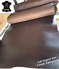Full Vegetal Deri Kahverengi 4mm Krupon
