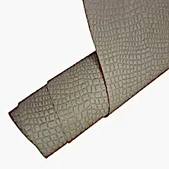 Vaketa Deri Naturel Timsah Bası 1mm ile 4mm Arası Kalınlıklar