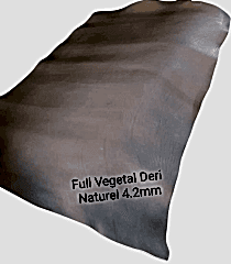 Full Vegetal Deri Naturel 4mm Krupon